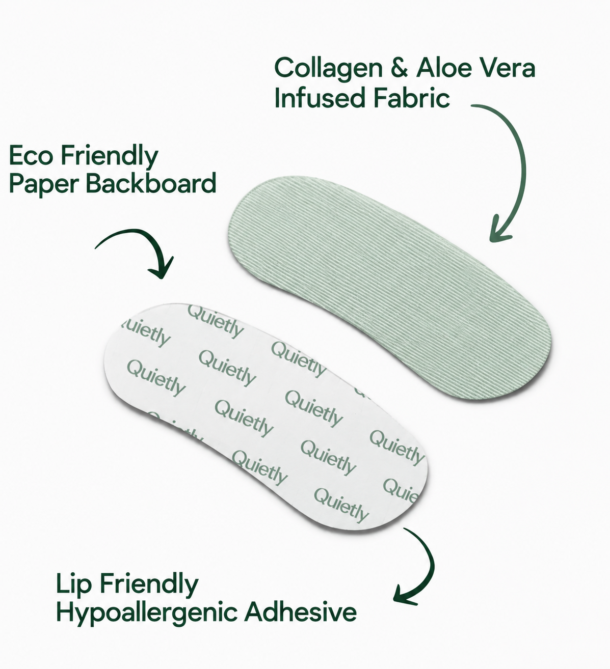 Quietly Mouth Tape | Collagen & Aloe Vera Infuse